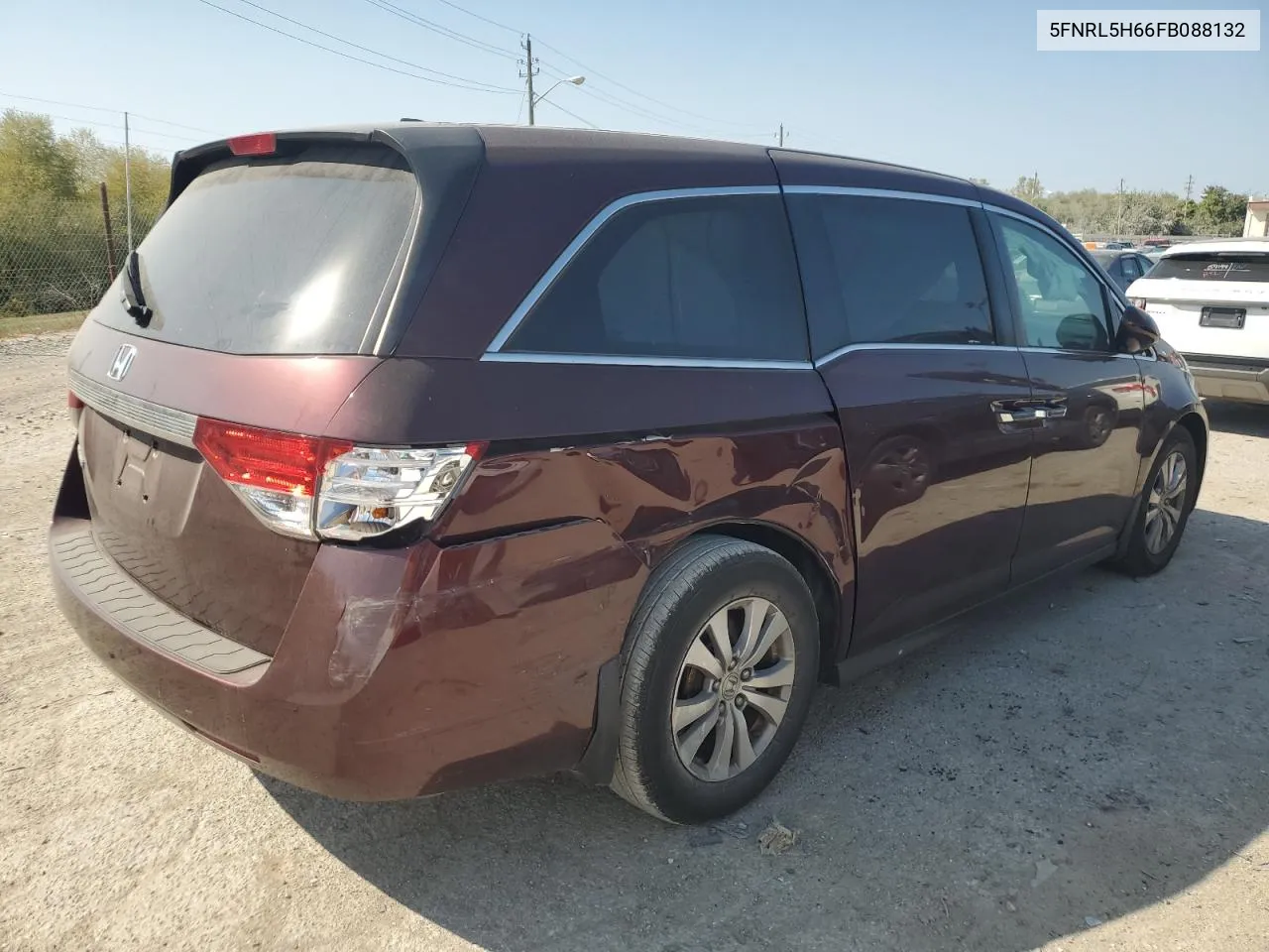 2015 Honda Odyssey Exl VIN: 5FNRL5H66FB088132 Lot: 71553314