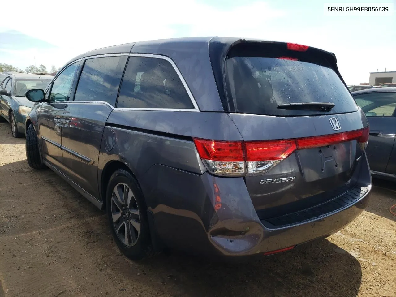 5FNRL5H99FB056639 2015 Honda Odyssey Touring