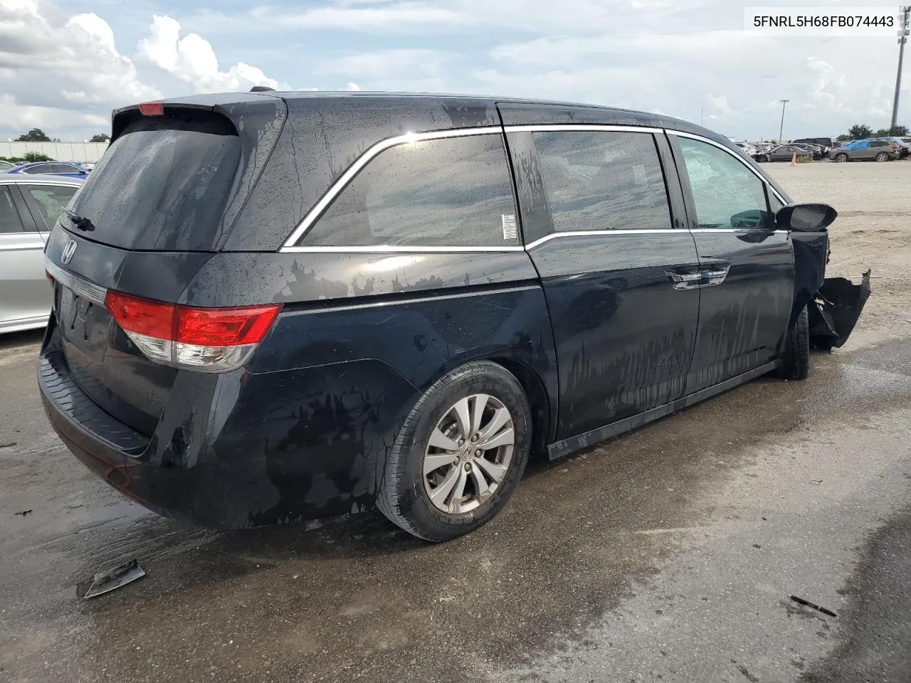 2015 Honda Odyssey Exl VIN: 5FNRL5H68FB074443 Lot: 71866244