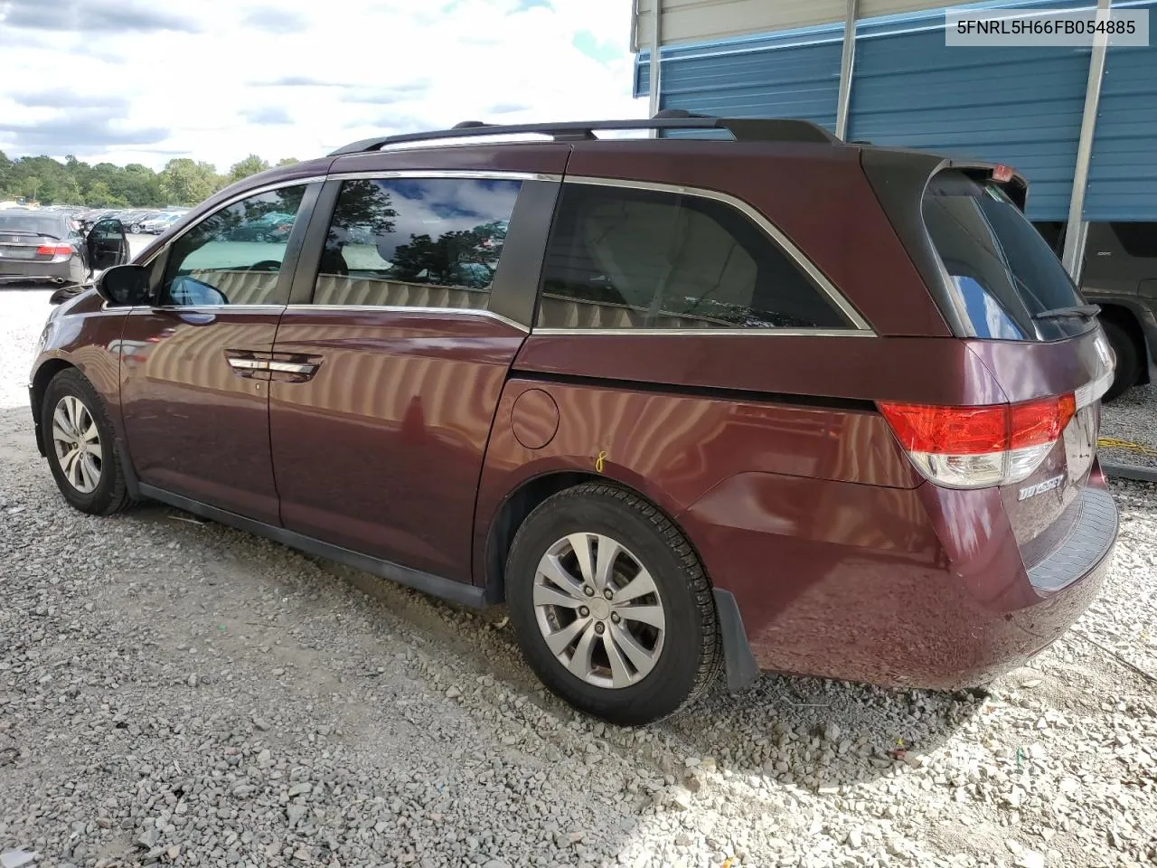 5FNRL5H66FB054885 2015 Honda Odyssey Exl