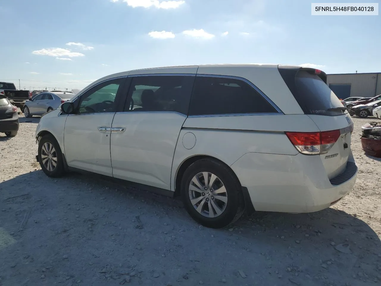 5FNRL5H48FB040128 2015 Honda Odyssey Ex