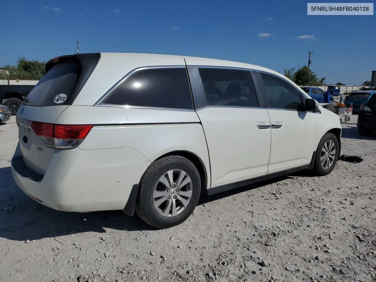 2015 Honda Odyssey Ex VIN: 5FNRL5H48FB040128 Lot: 72147044