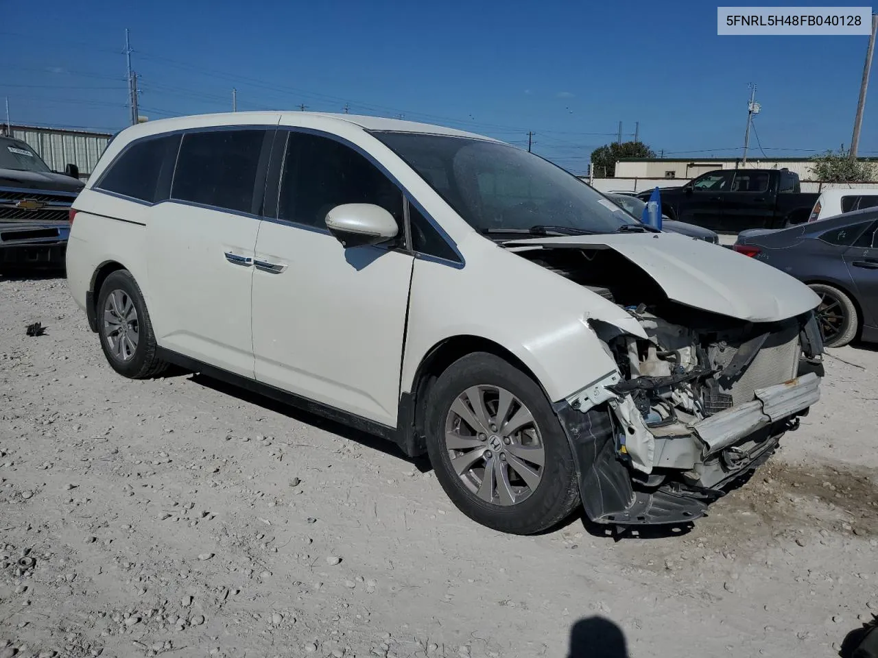 2015 Honda Odyssey Ex VIN: 5FNRL5H48FB040128 Lot: 72147044