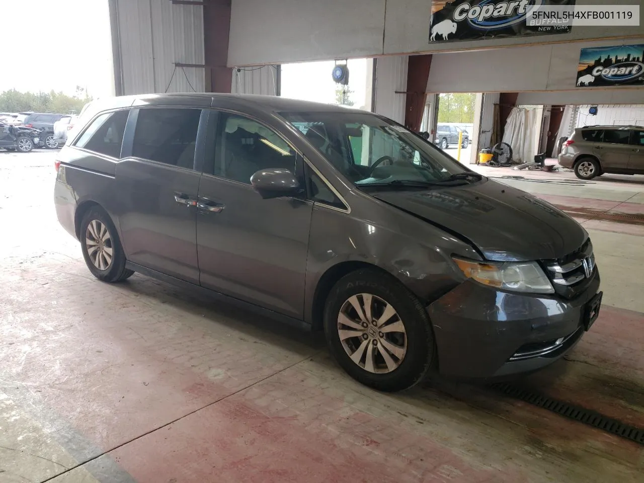 5FNRL5H4XFB001119 2015 Honda Odyssey Ex