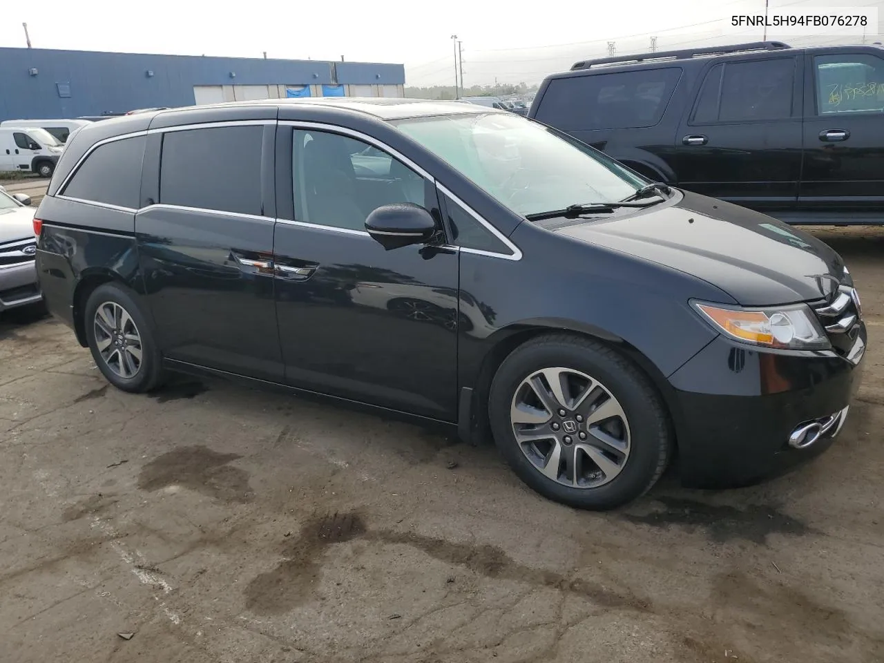 5FNRL5H94FB076278 2015 Honda Odyssey Touring