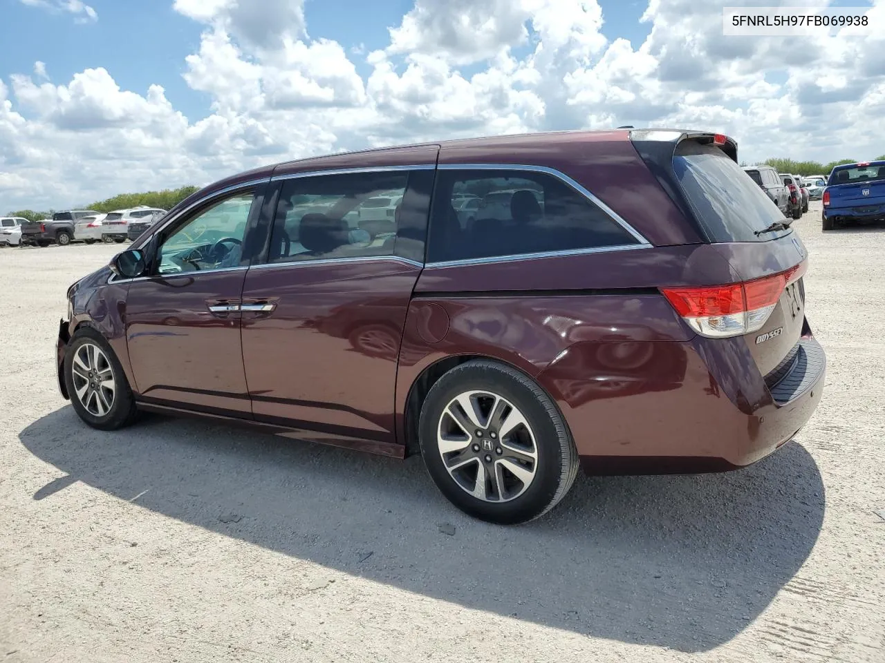 5FNRL5H97FB069938 2015 Honda Odyssey Touring