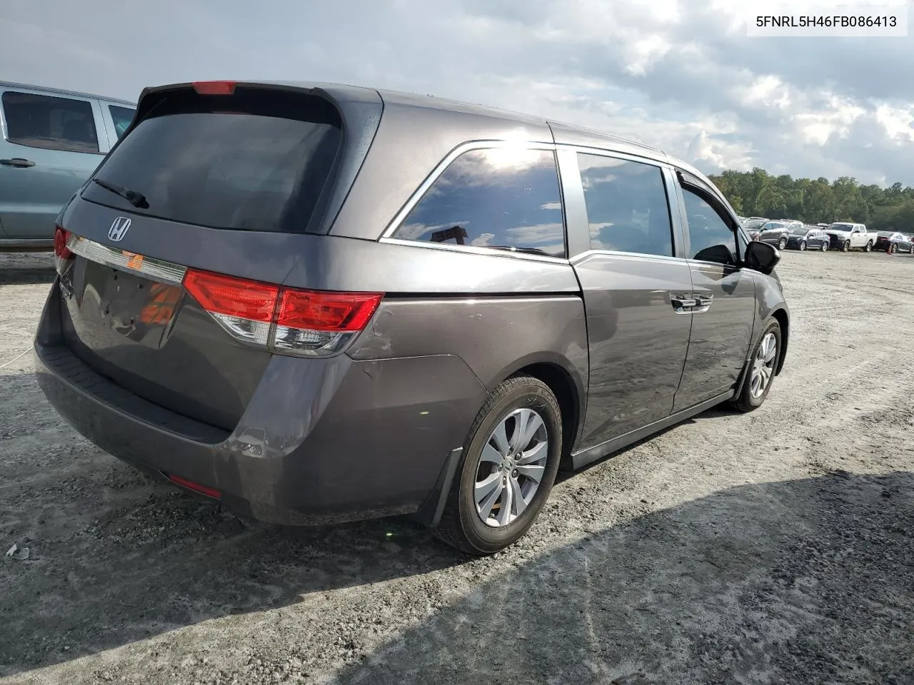 2015 Honda Odyssey Ex VIN: 5FNRL5H46FB086413 Lot: 72381634