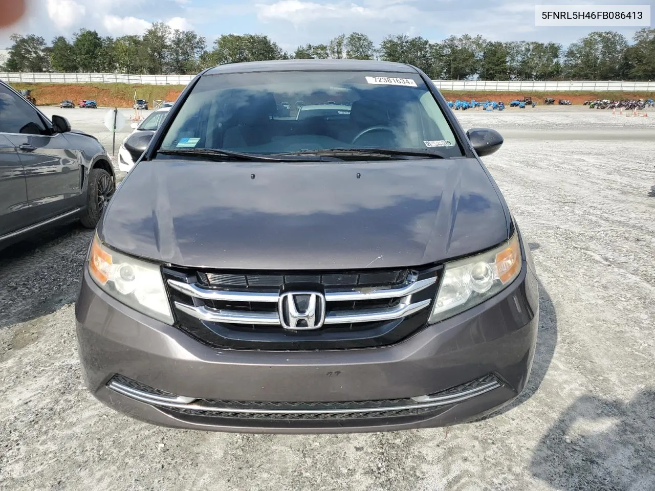 5FNRL5H46FB086413 2015 Honda Odyssey Ex