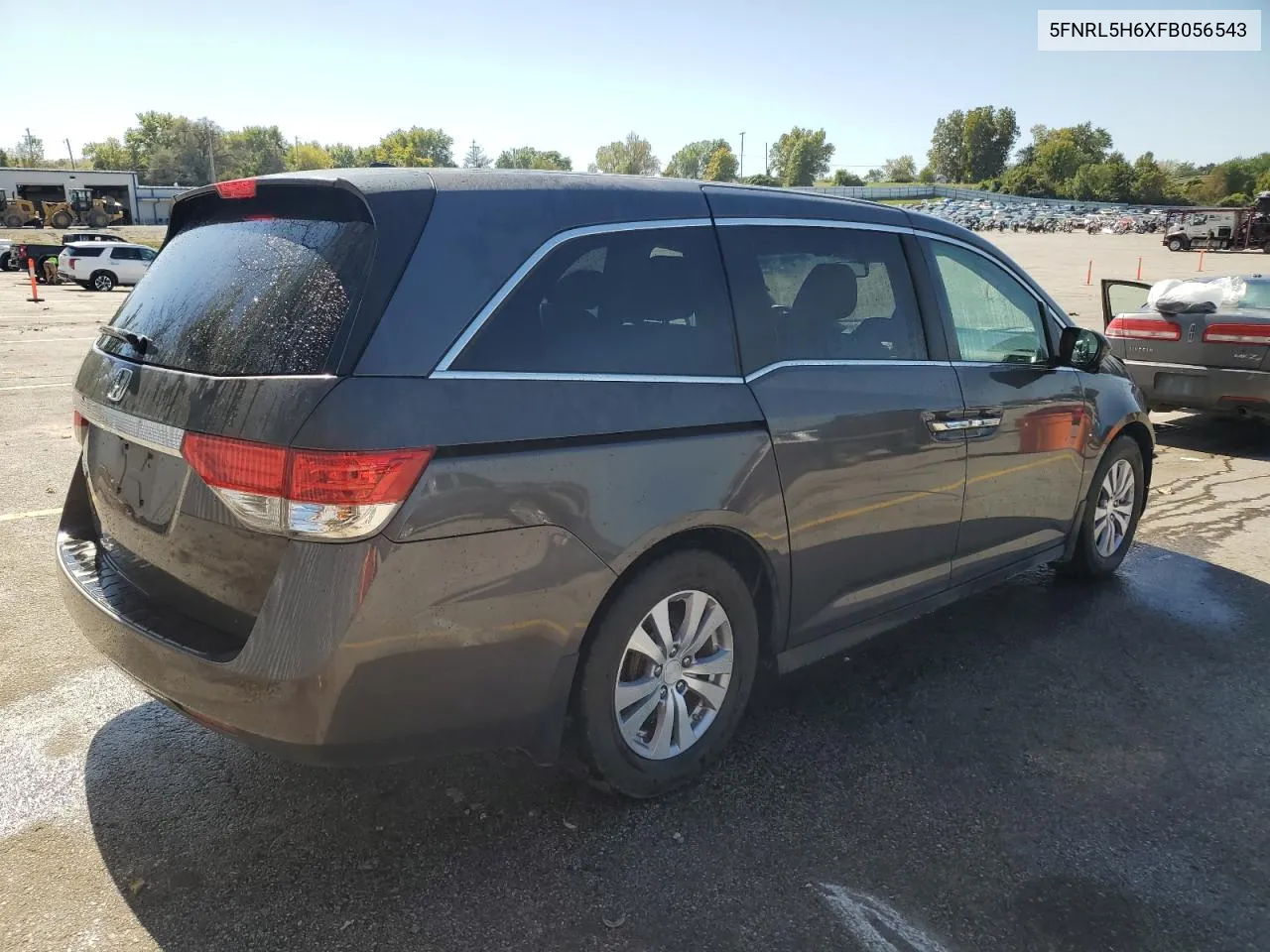 5FNRL5H6XFB056543 2015 Honda Odyssey Exl