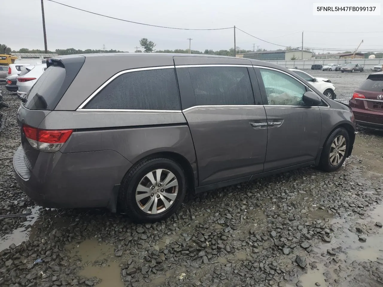 2015 Honda Odyssey Ex VIN: 5FNRL5H47FB099137 Lot: 72806254