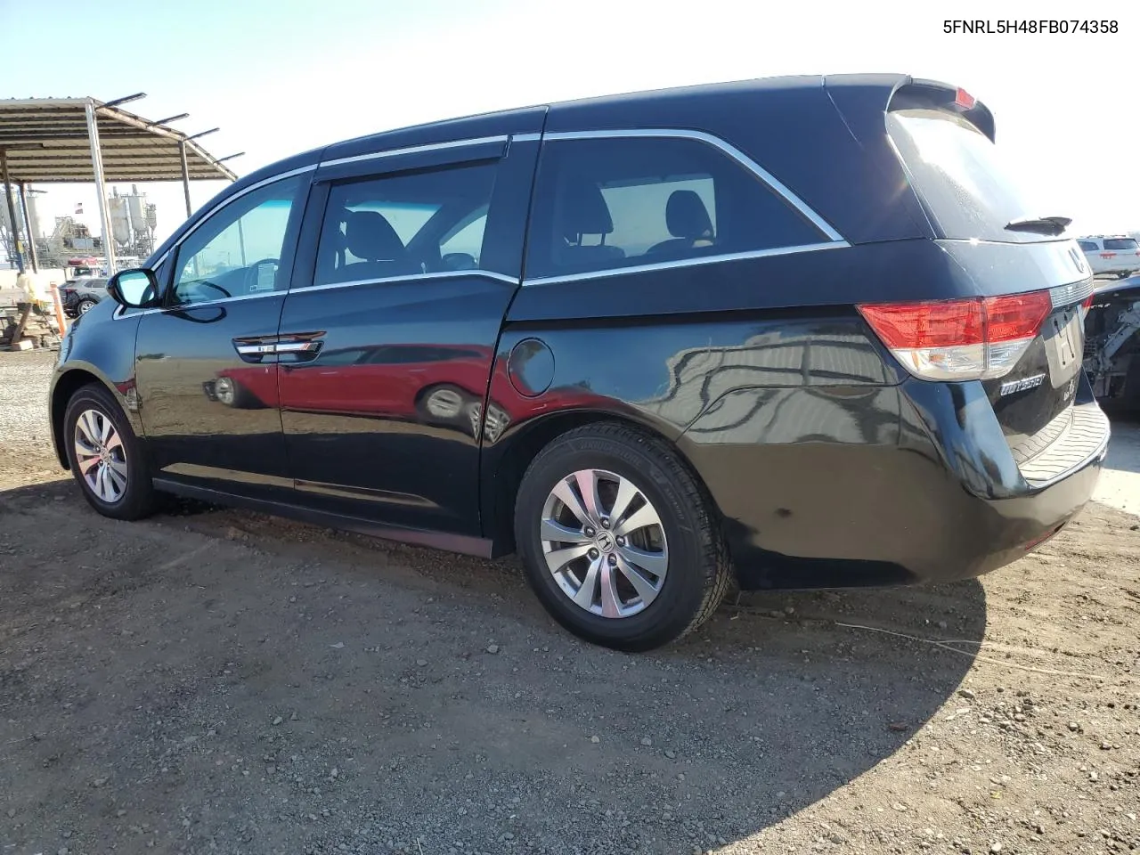 2015 Honda Odyssey Ex VIN: 5FNRL5H48FB074358 Lot: 72926434