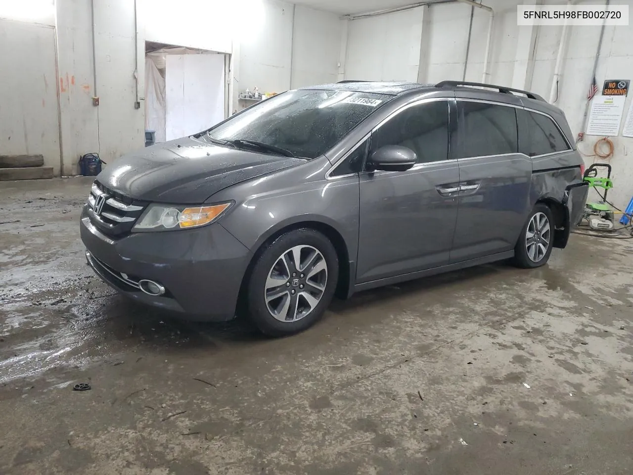 2015 Honda Odyssey Touring VIN: 5FNRL5H98FB002720 Lot: 73211984