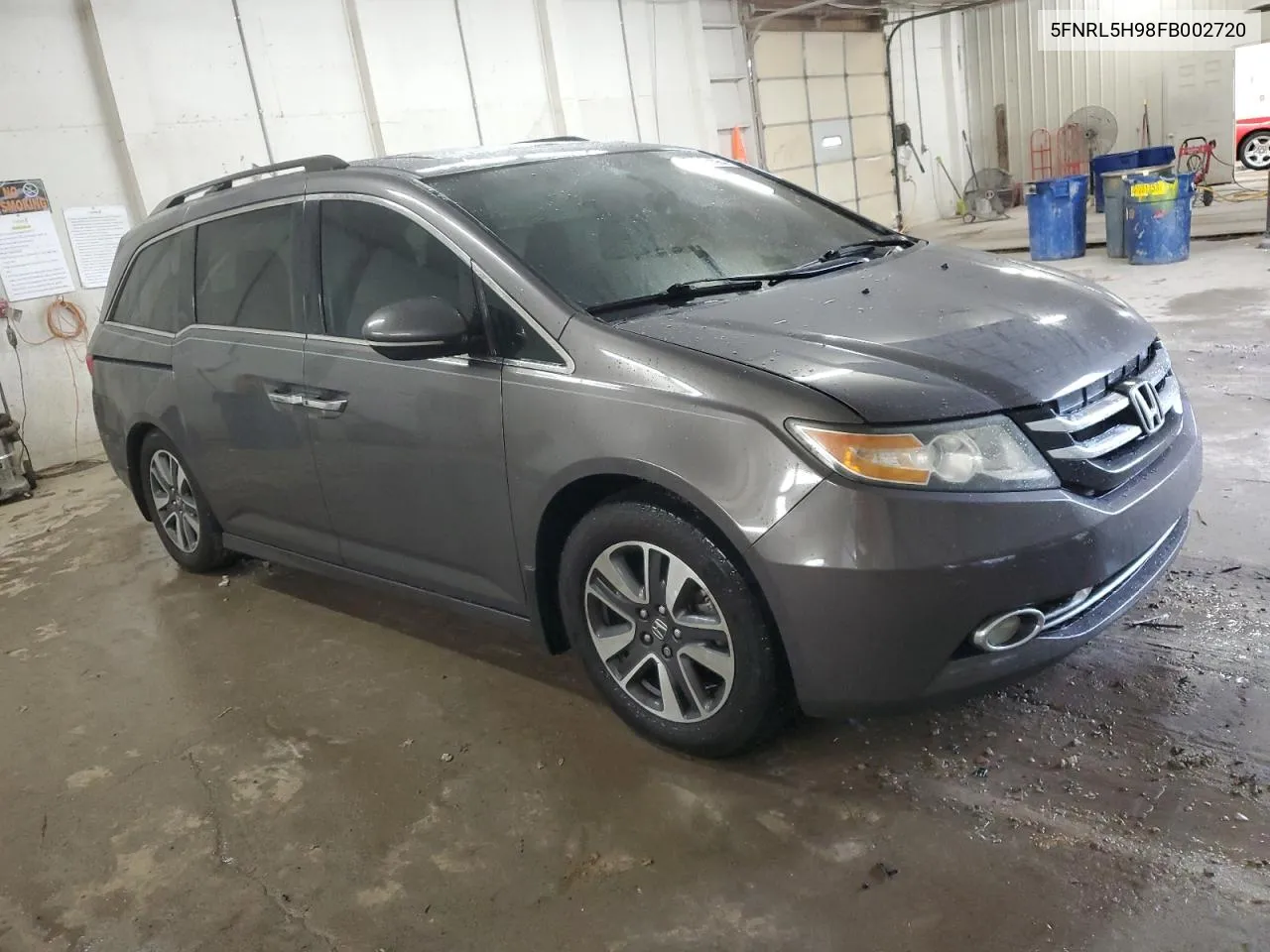 2015 Honda Odyssey Touring VIN: 5FNRL5H98FB002720 Lot: 73211984