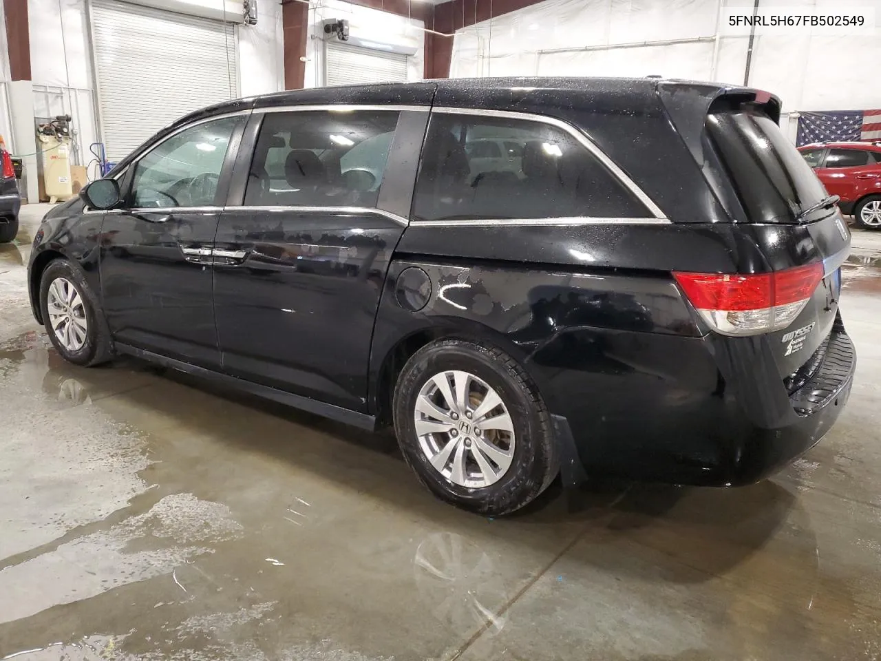 2015 Honda Odyssey Exl VIN: 5FNRL5H67FB502549 Lot: 73351574