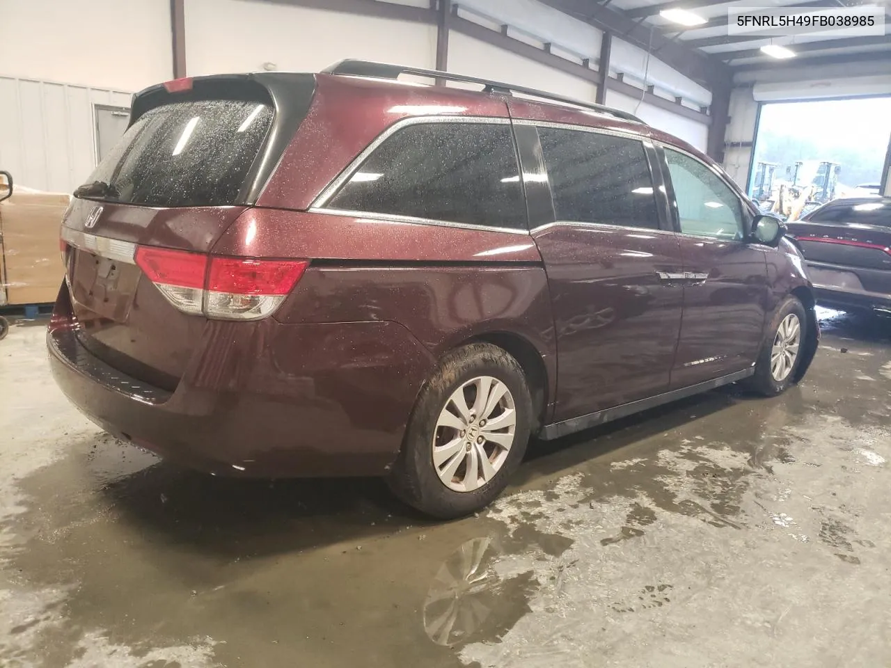 5FNRL5H49FB038985 2015 Honda Odyssey Ex