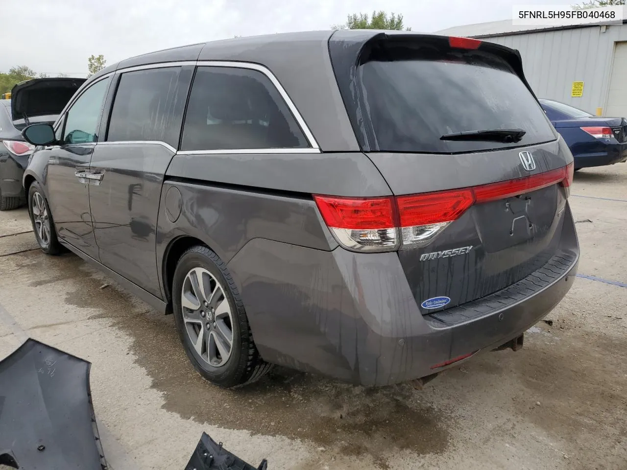 5FNRL5H95FB040468 2015 Honda Odyssey Touring