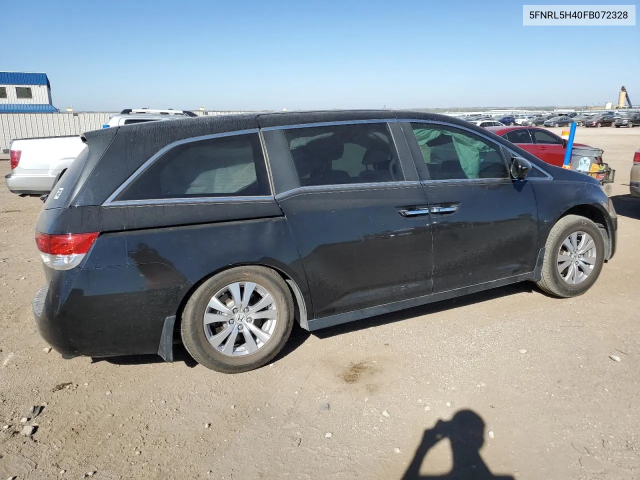 2015 Honda Odyssey Ex VIN: 5FNRL5H40FB072328 Lot: 73568434