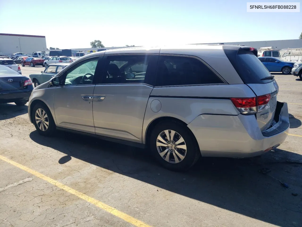 2015 Honda Odyssey Exl VIN: 5FNRL5H68FB088228 Lot: 73754204