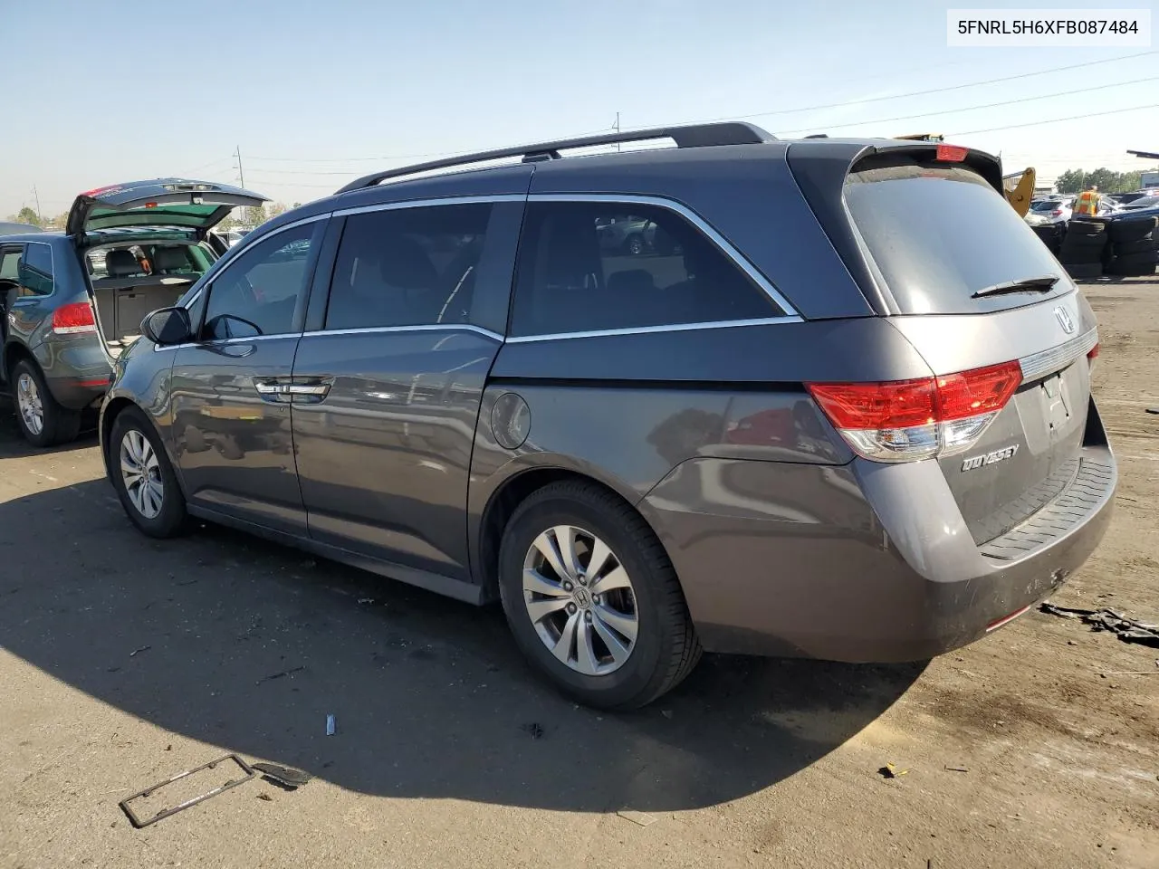 2015 Honda Odyssey Exl VIN: 5FNRL5H6XFB087484 Lot: 74069204