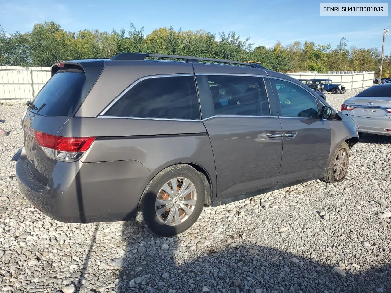 2015 Honda Odyssey Ex VIN: 5FNRL5H41FB001039 Lot: 74104384