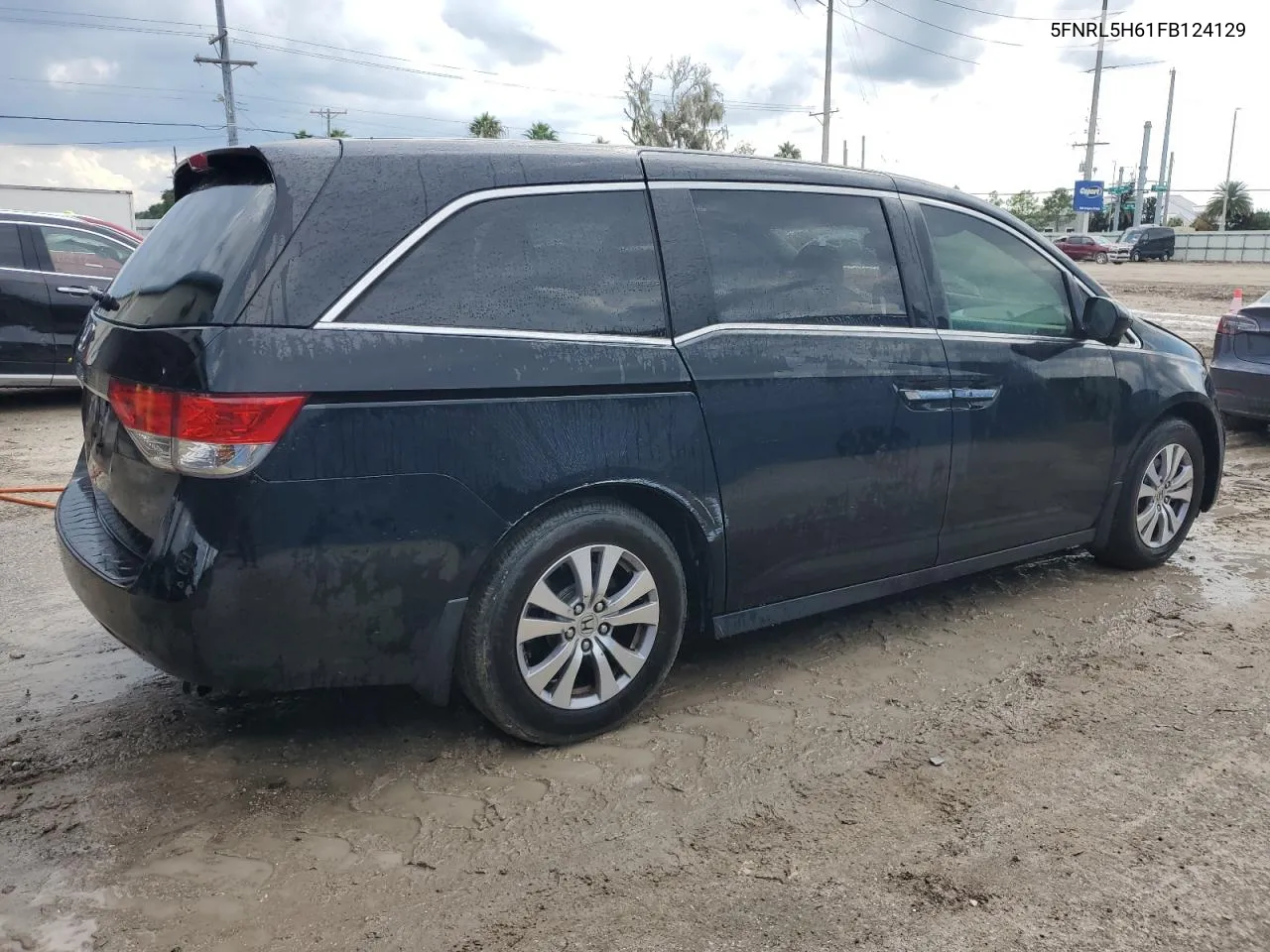 2015 Honda Odyssey Exl VIN: 5FNRL5H61FB124129 Lot: 74178874