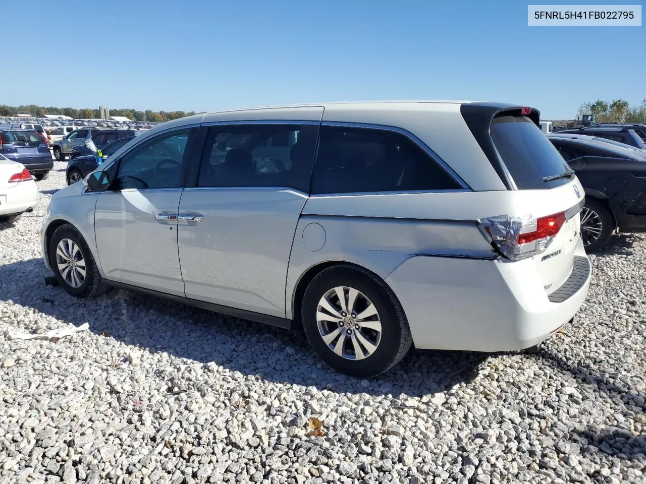 2015 Honda Odyssey Ex VIN: 5FNRL5H41FB022795 Lot: 75681254