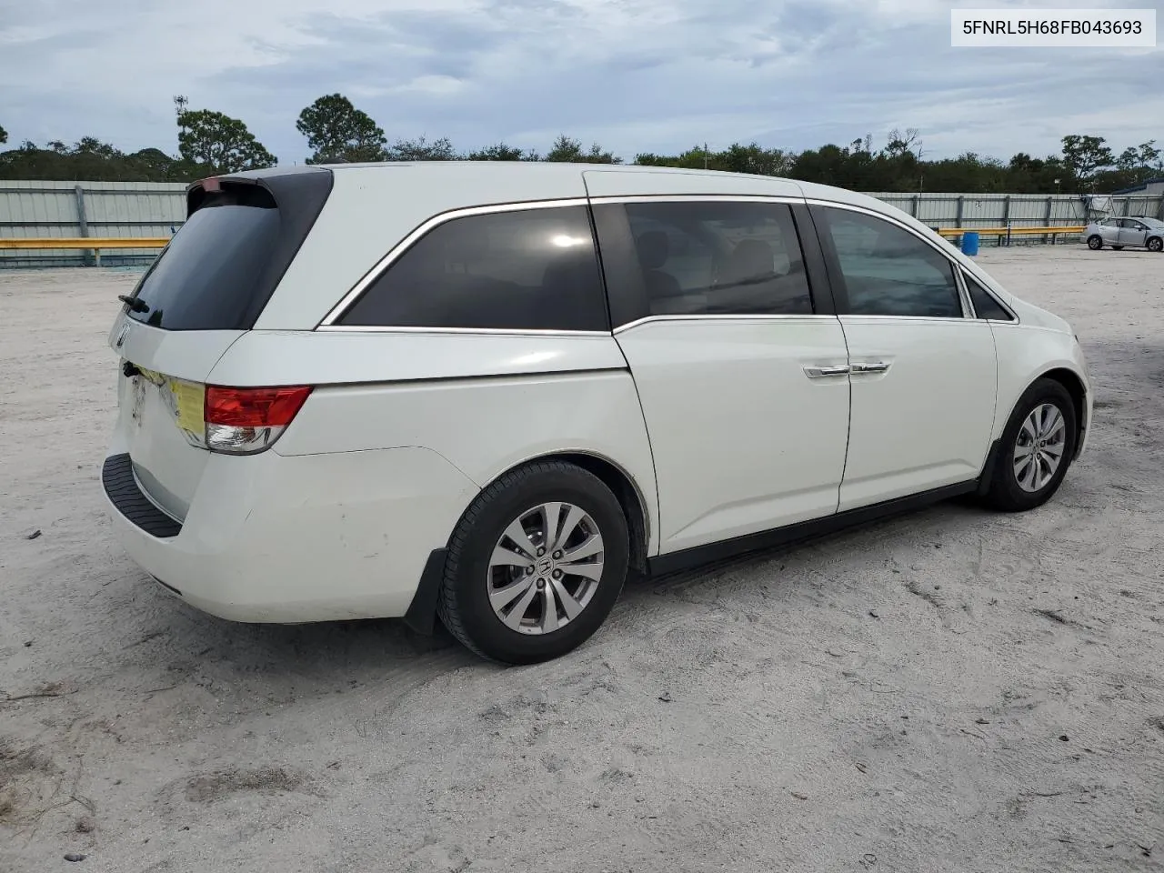 2015 Honda Odyssey Exl VIN: 5FNRL5H68FB043693 Lot: 78085684