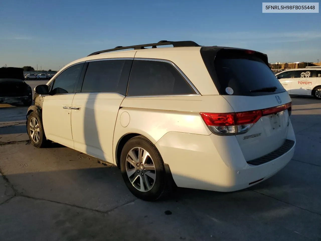 5FNRL5H98FB055448 2015 Honda Odyssey Touring