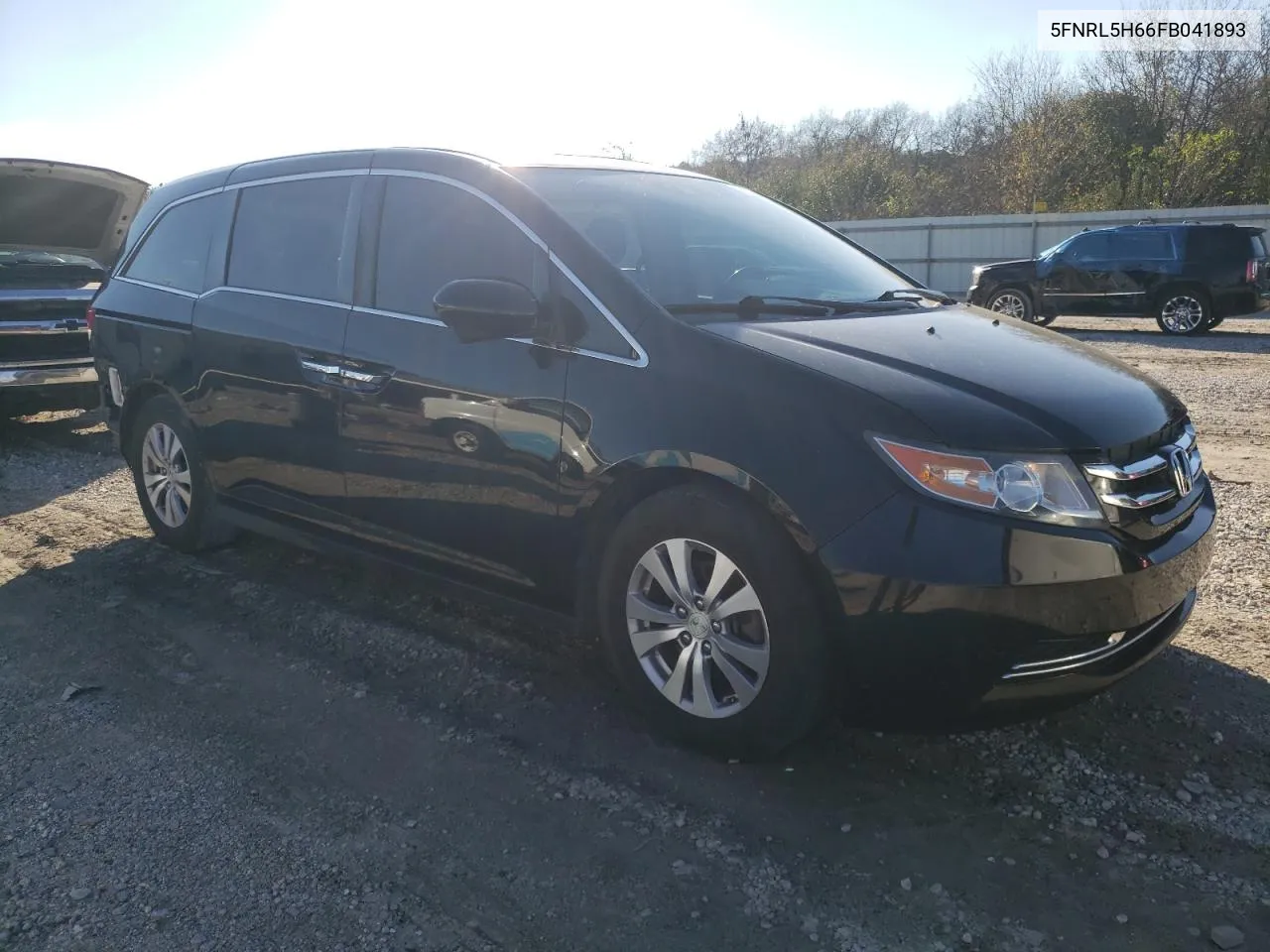 2015 Honda Odyssey Exl VIN: 5FNRL5H66FB041893 Lot: 79181254