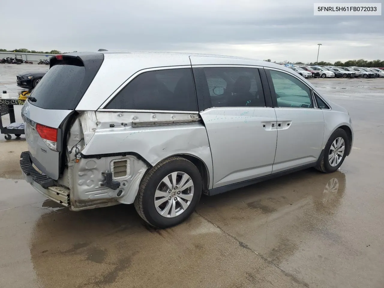 2015 Honda Odyssey Exl VIN: 5FNRL5H61FB072033 Lot: 79961934