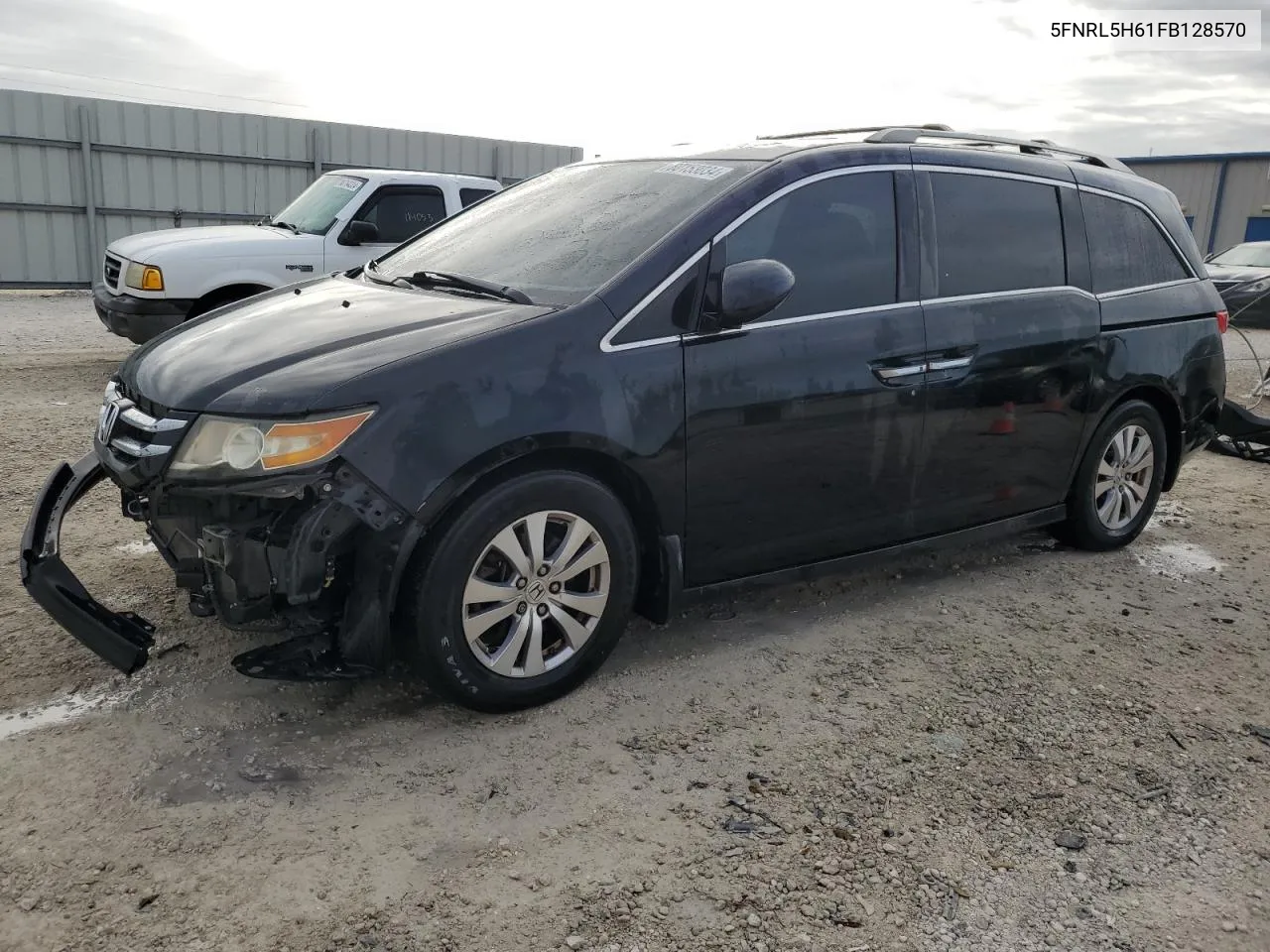 2015 Honda Odyssey Exl VIN: 5FNRL5H61FB128570 Lot: 80153034