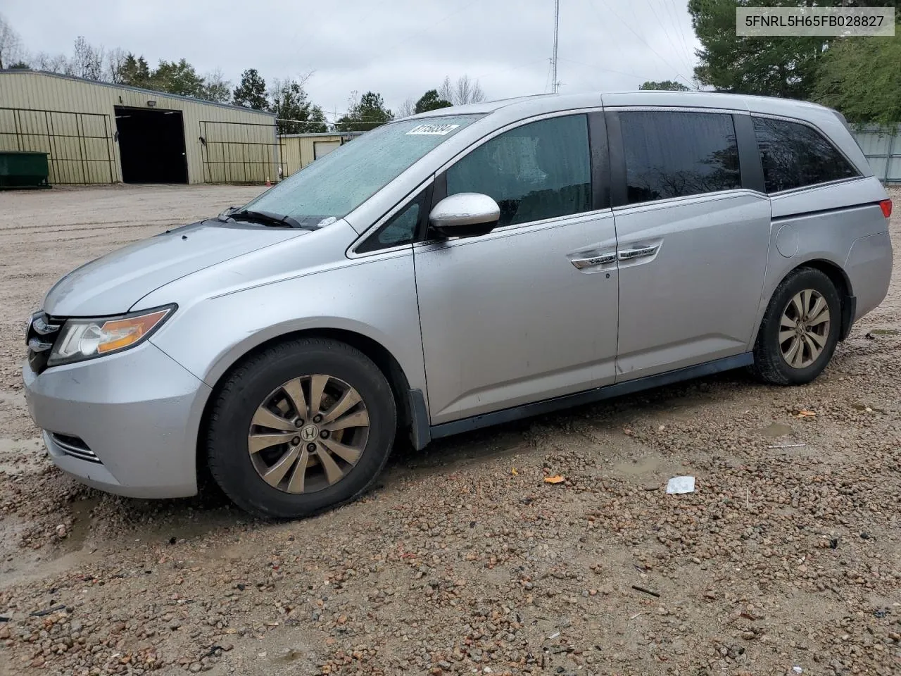 2015 Honda Odyssey Exl VIN: 5FNRL5H65FB028827 Lot: 81150334