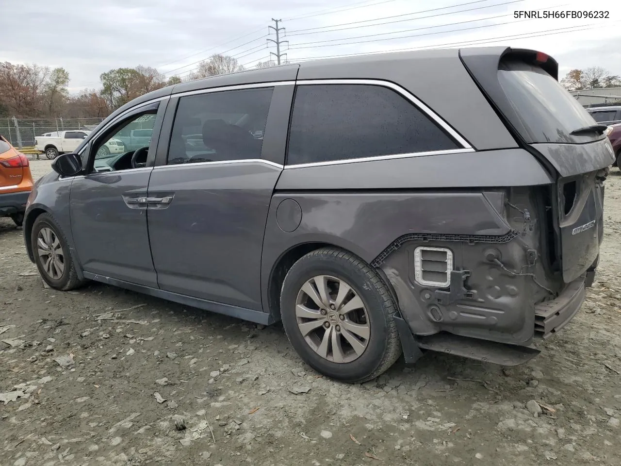 2015 Honda Odyssey Exl VIN: 5FNRL5H66FB096232 Lot: 81171744