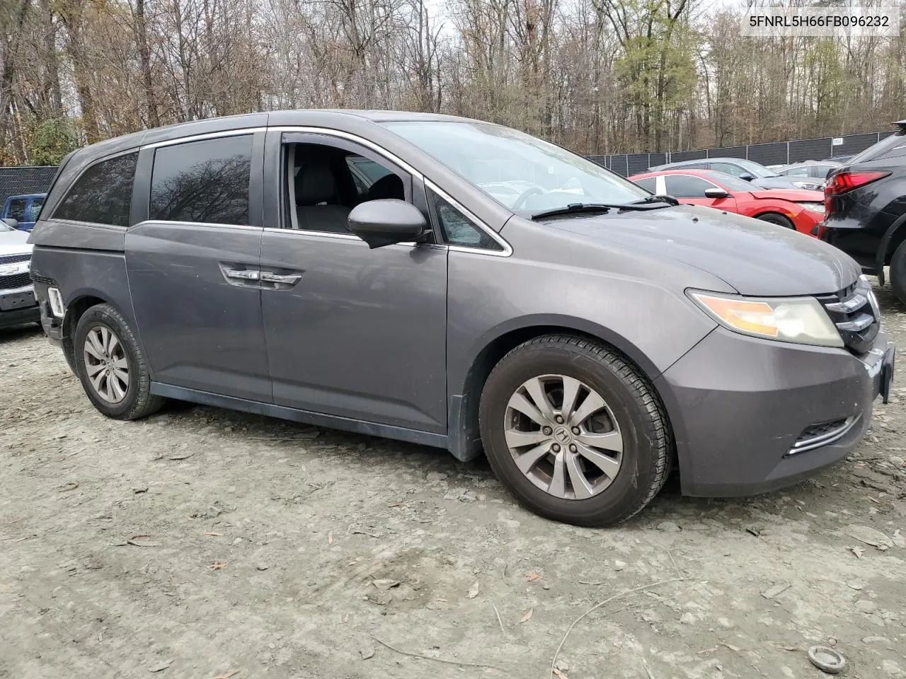 2015 Honda Odyssey Exl VIN: 5FNRL5H66FB096232 Lot: 81171744