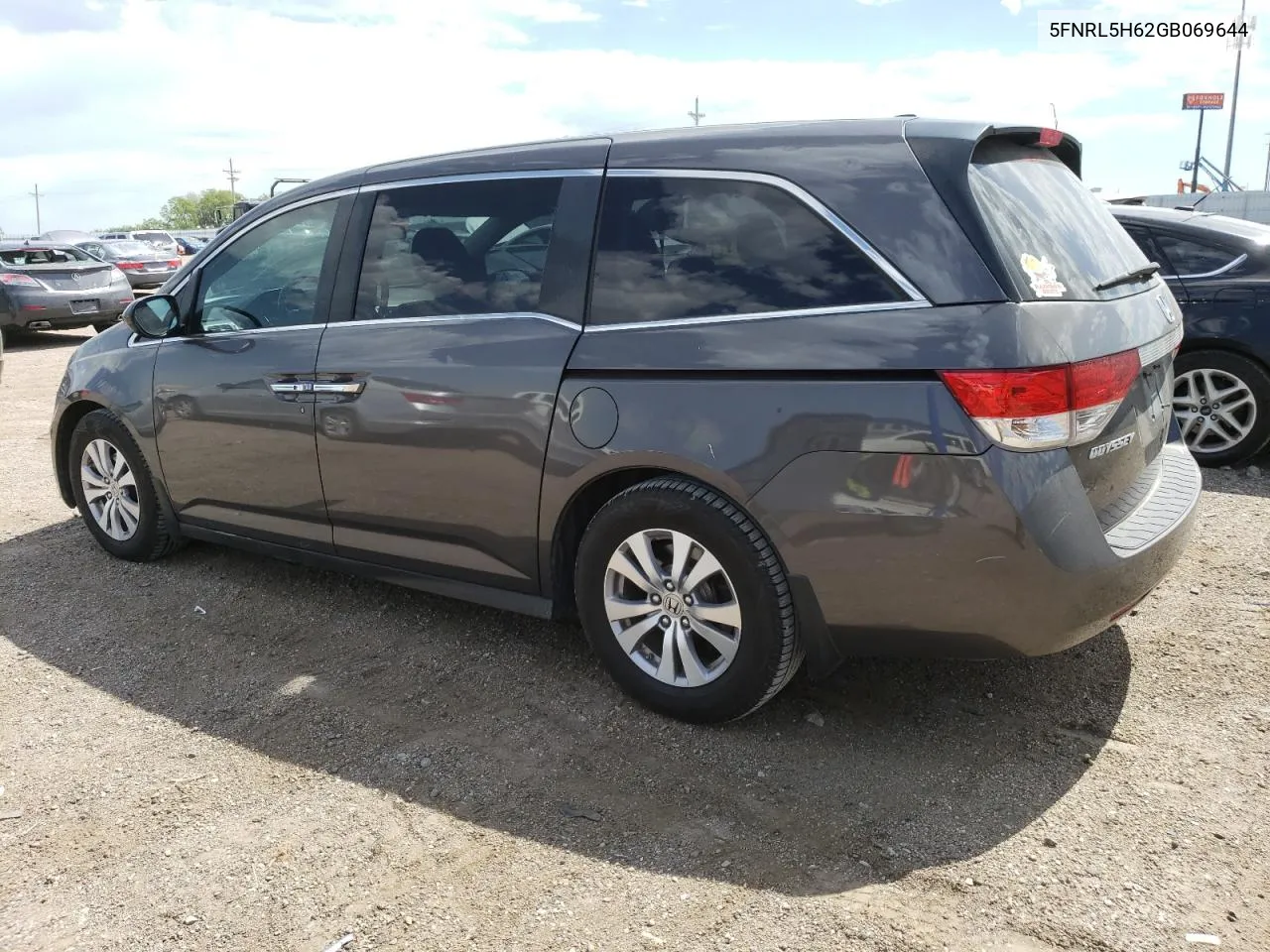 5FNRL5H62GB069644 2016 Honda Odyssey Exl