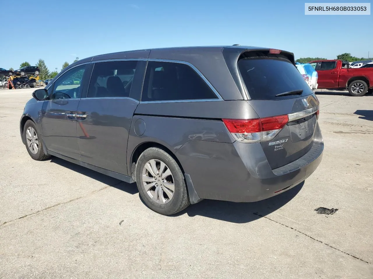 2016 Honda Odyssey Exl VIN: 5FNRL5H68GB033053 Lot: 60760134