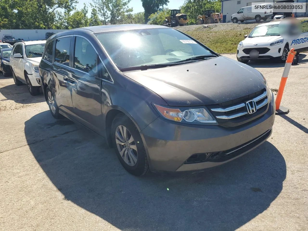 5FNRL5H68GB033053 2016 Honda Odyssey Exl