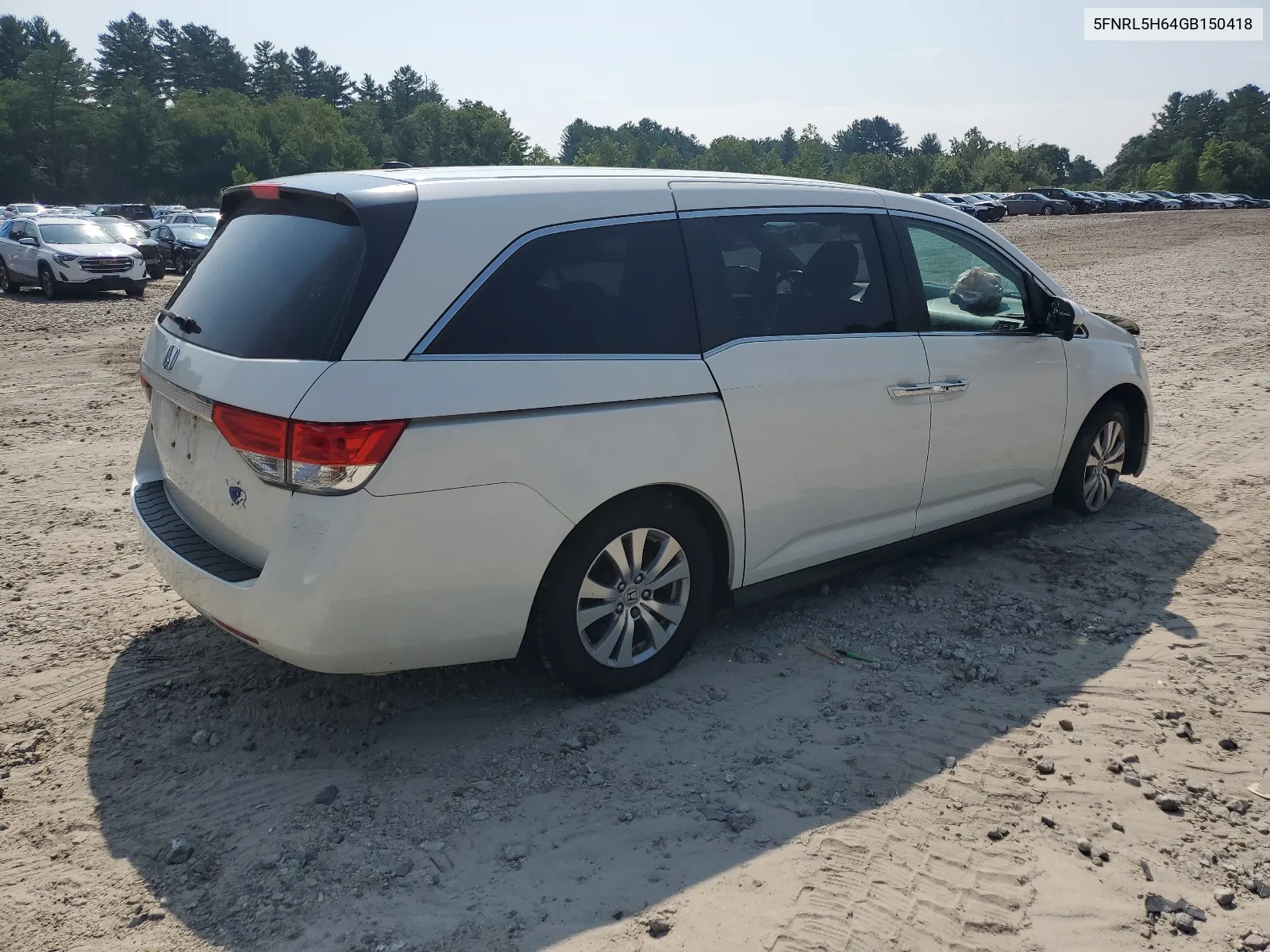 2016 Honda Odyssey Exl VIN: 5FNRL5H64GB150418 Lot: 62966564