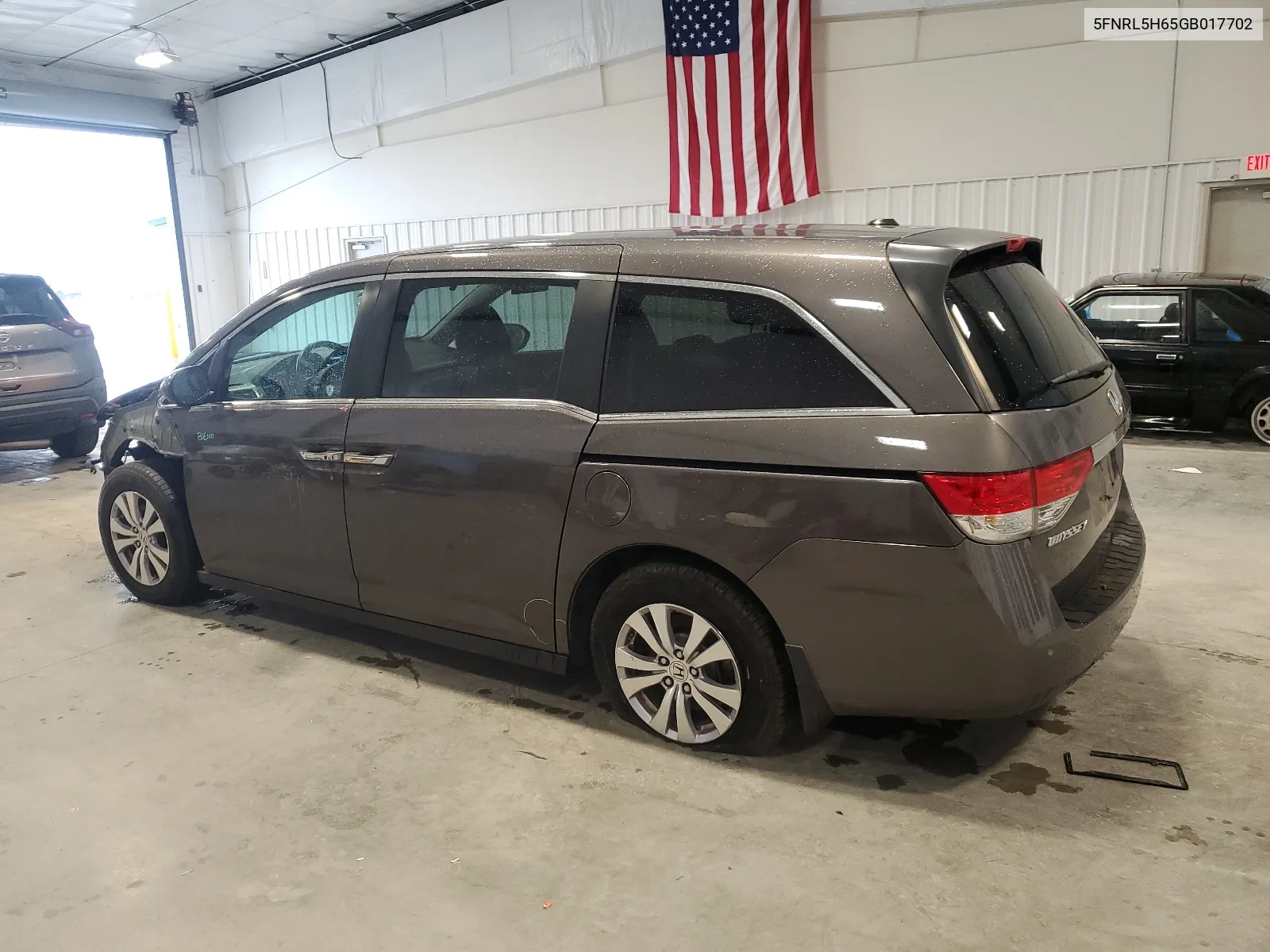 2016 Honda Odyssey Exl VIN: 5FNRL5H65GB017702 Lot: 64956264