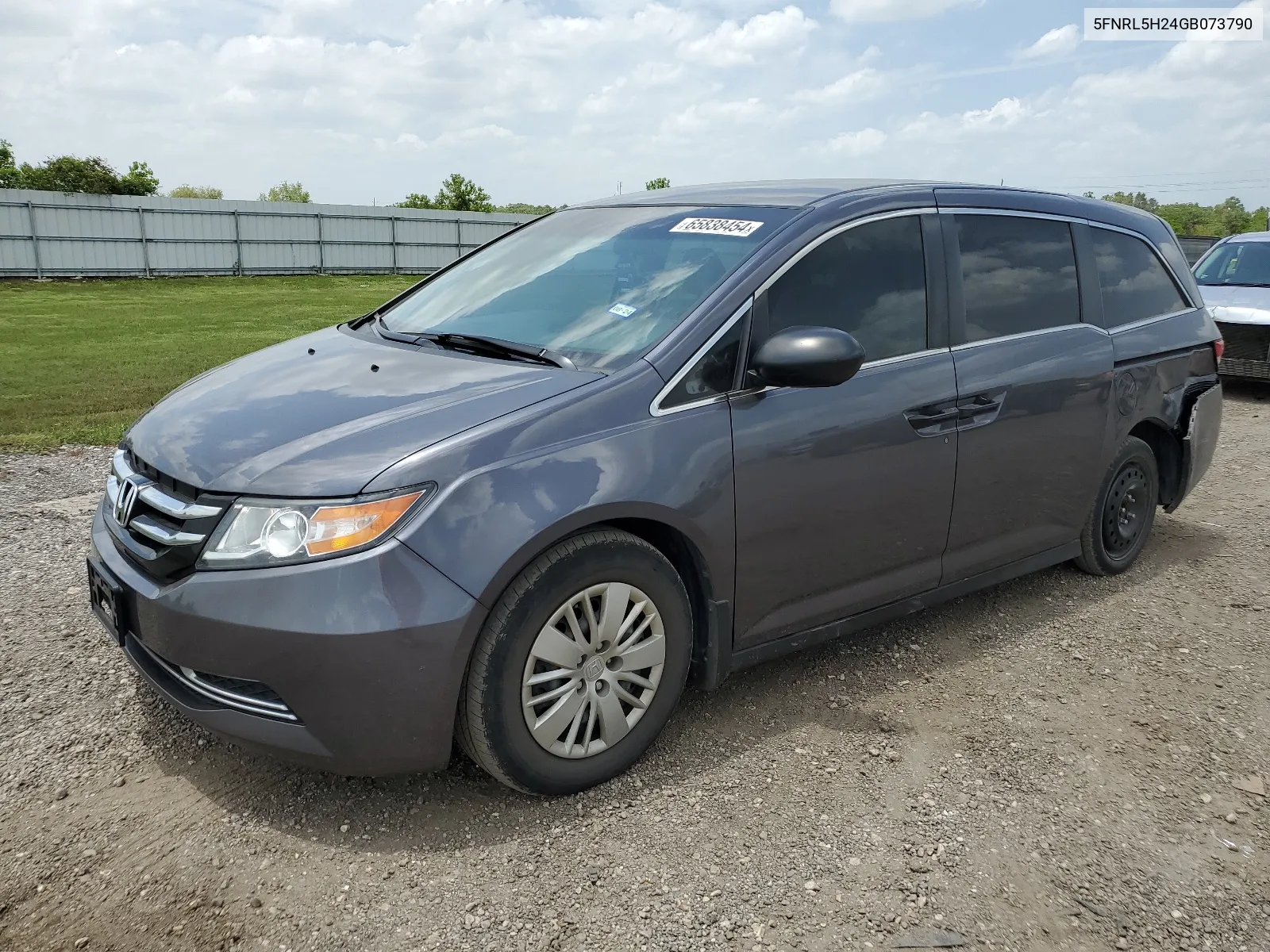 2016 Honda Odyssey Lx VIN: 5FNRL5H24GB073790 Lot: 65838454