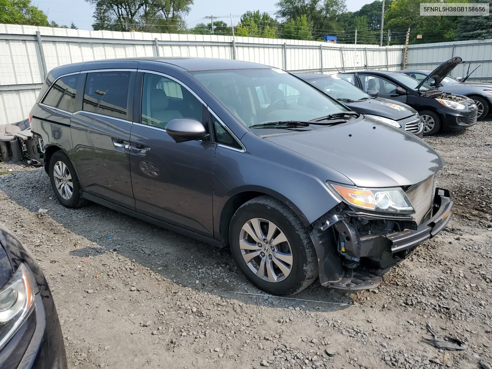 2016 Honda Odyssey Se VIN: 5FNRL5H38GB158656 Lot: 67085144