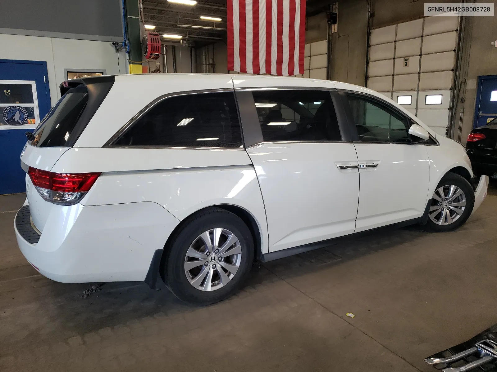 5FNRL5H42GB008728 2016 Honda Odyssey Ex