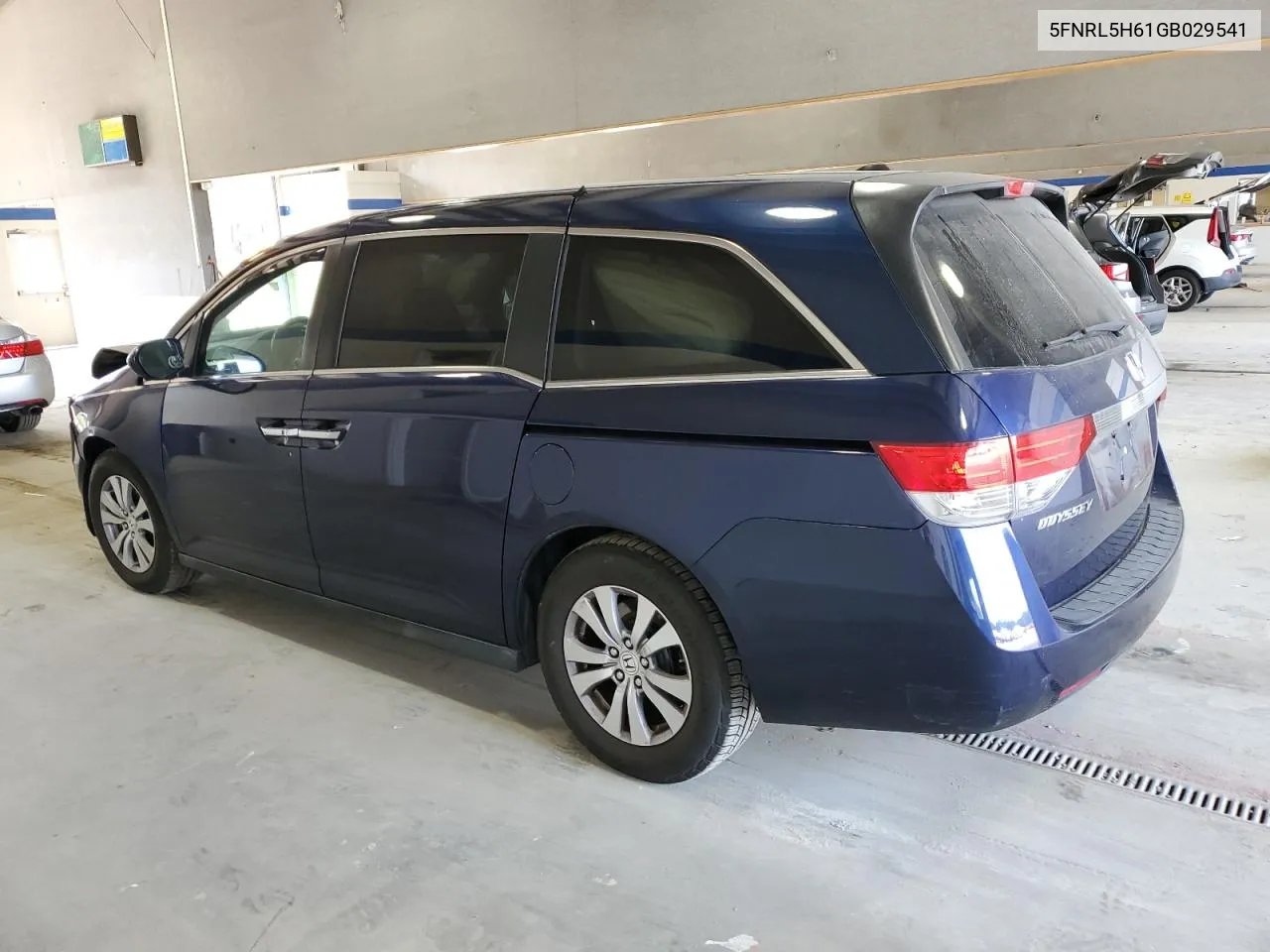 5FNRL5H61GB029541 2016 Honda Odyssey Exl