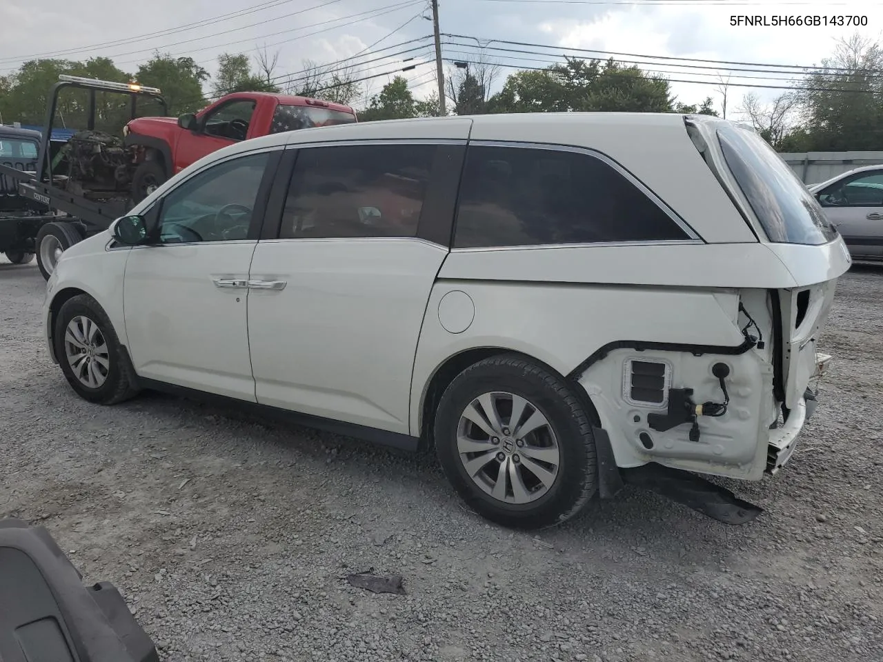 2016 Honda Odyssey Exl VIN: 5FNRL5H66GB143700 Lot: 68802784