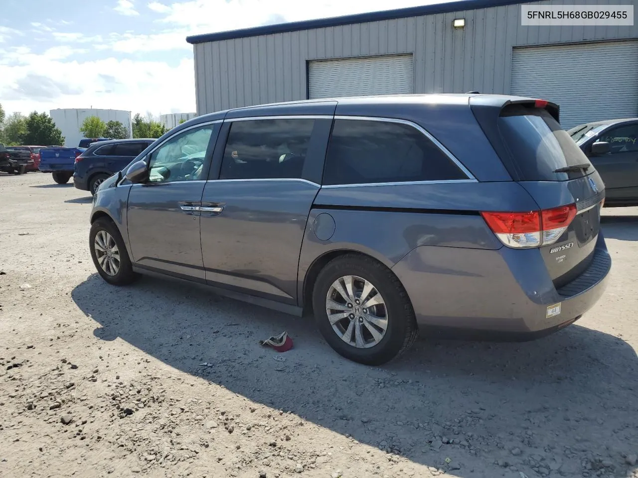 2016 Honda Odyssey Exl VIN: 5FNRL5H68GB029455 Lot: 69251594