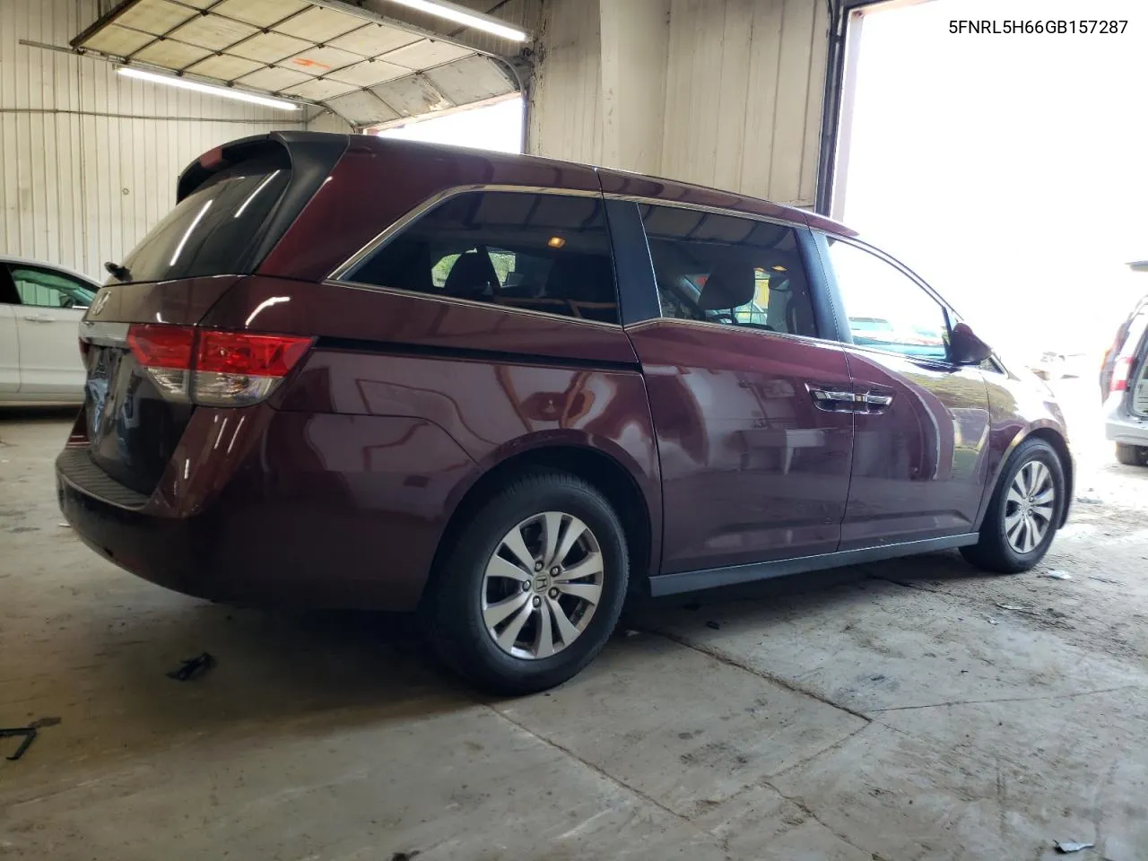 2016 Honda Odyssey Exl VIN: 5FNRL5H66GB157287 Lot: 69617654