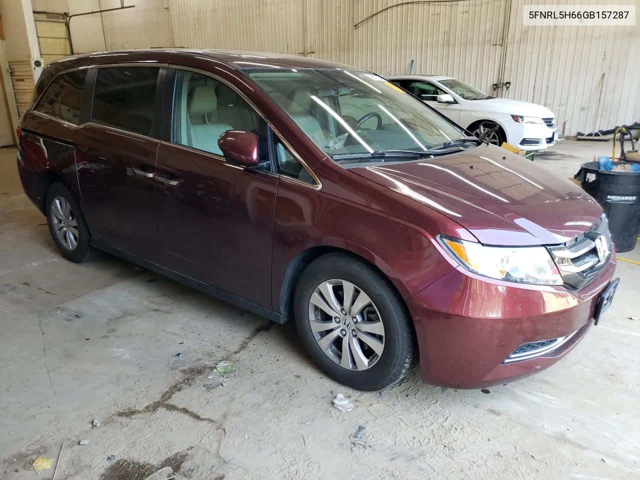 5FNRL5H66GB157287 2016 Honda Odyssey Exl