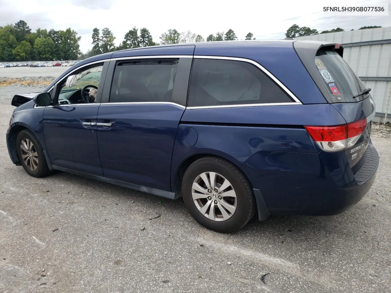 2016 Honda Odyssey Se VIN: 5FNRL5H39GB077536 Lot: 70474434