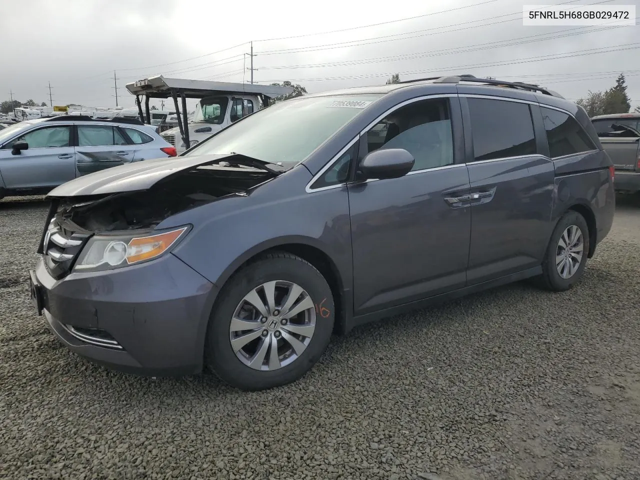 5FNRL5H68GB029472 2016 Honda Odyssey Exl