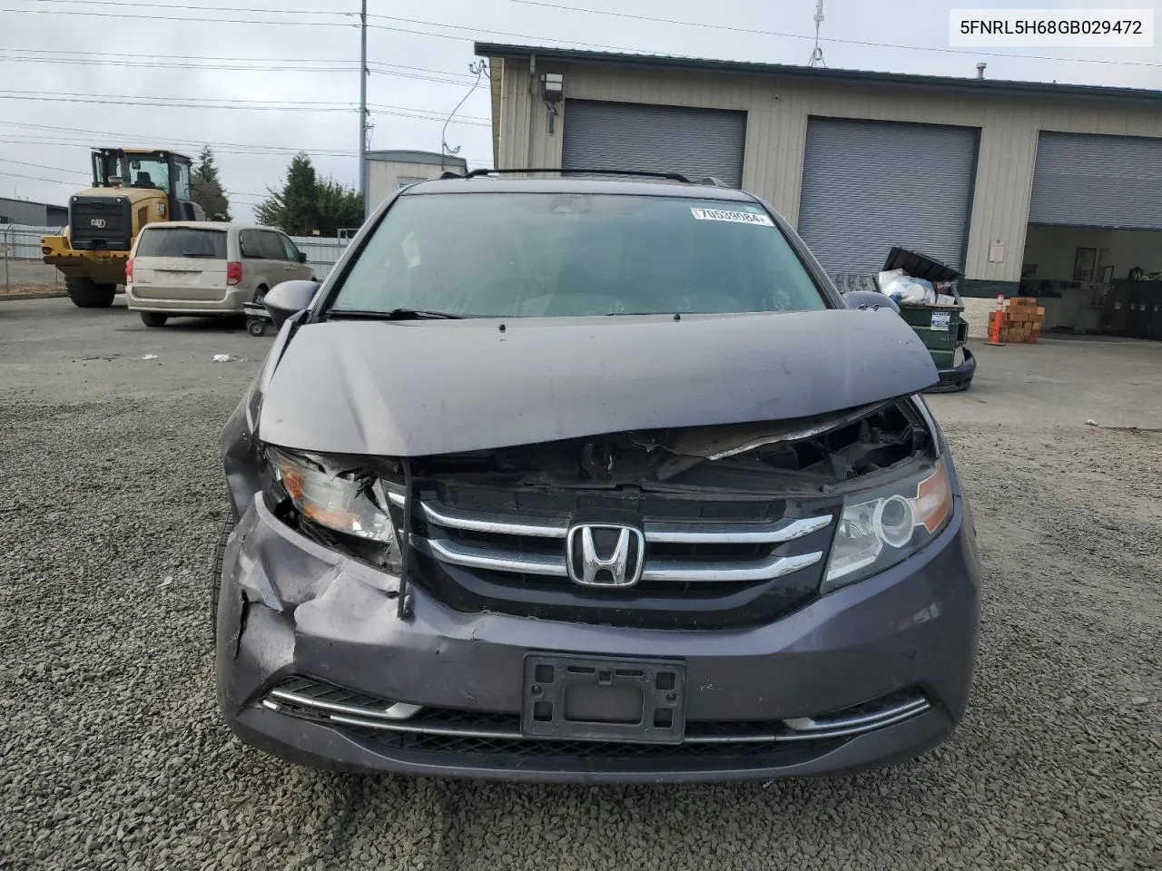 2016 Honda Odyssey Exl VIN: 5FNRL5H68GB029472 Lot: 70539084